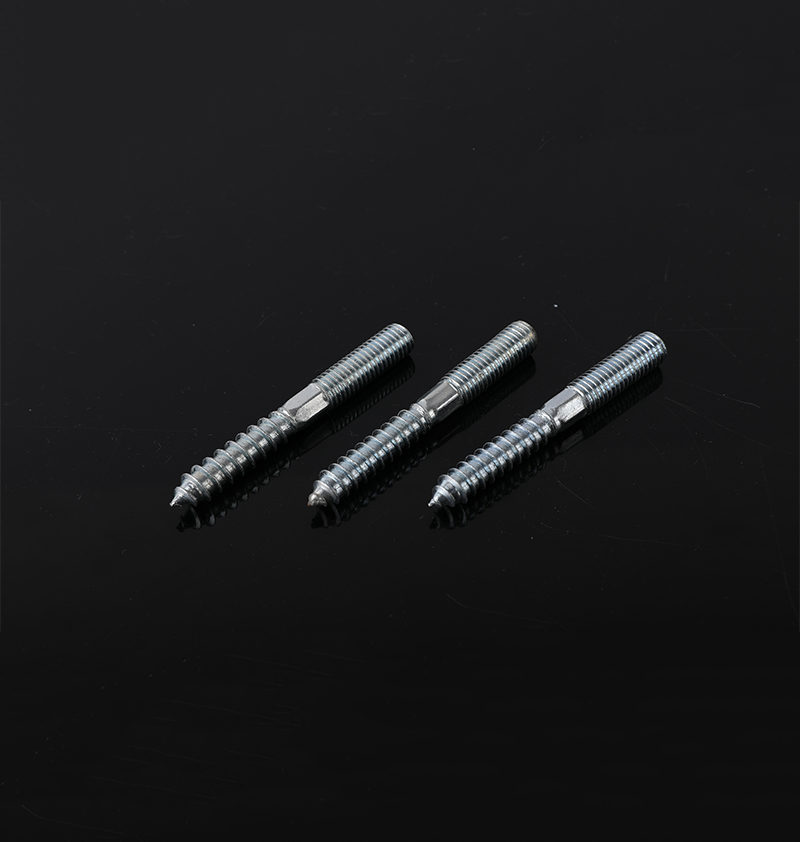 4.8 ZINC METAL DOWELS DOUBLE ENDED THREAD SCREW M6