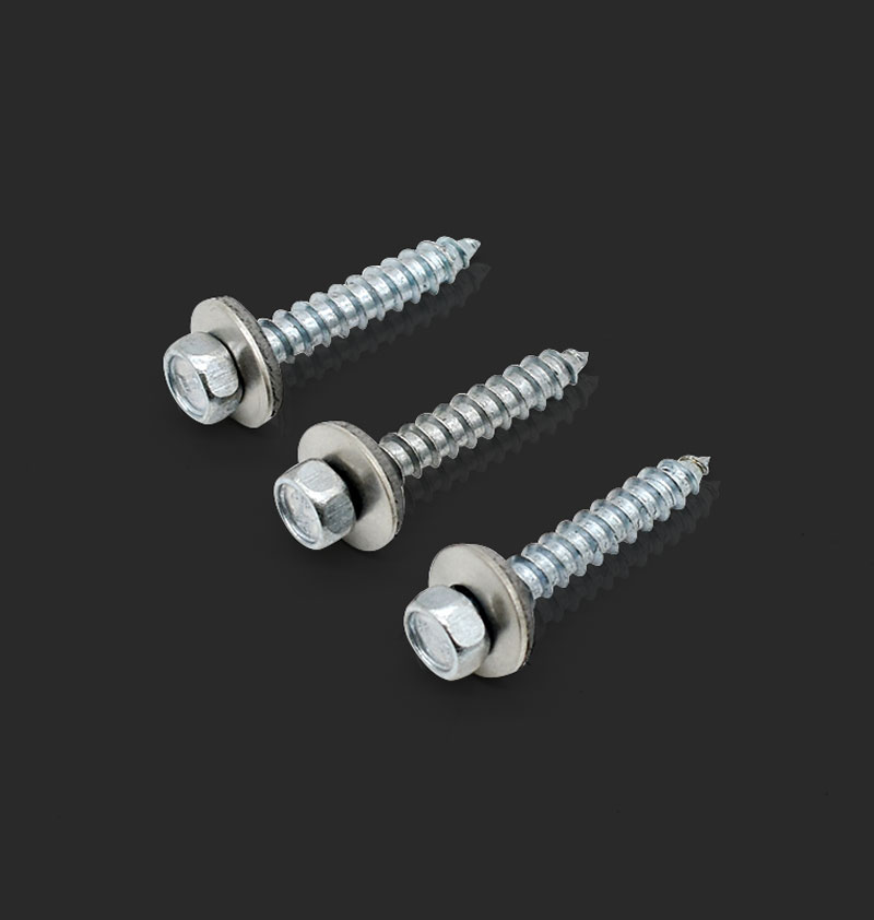 Stainless steel self-tapping nails - zinc plated